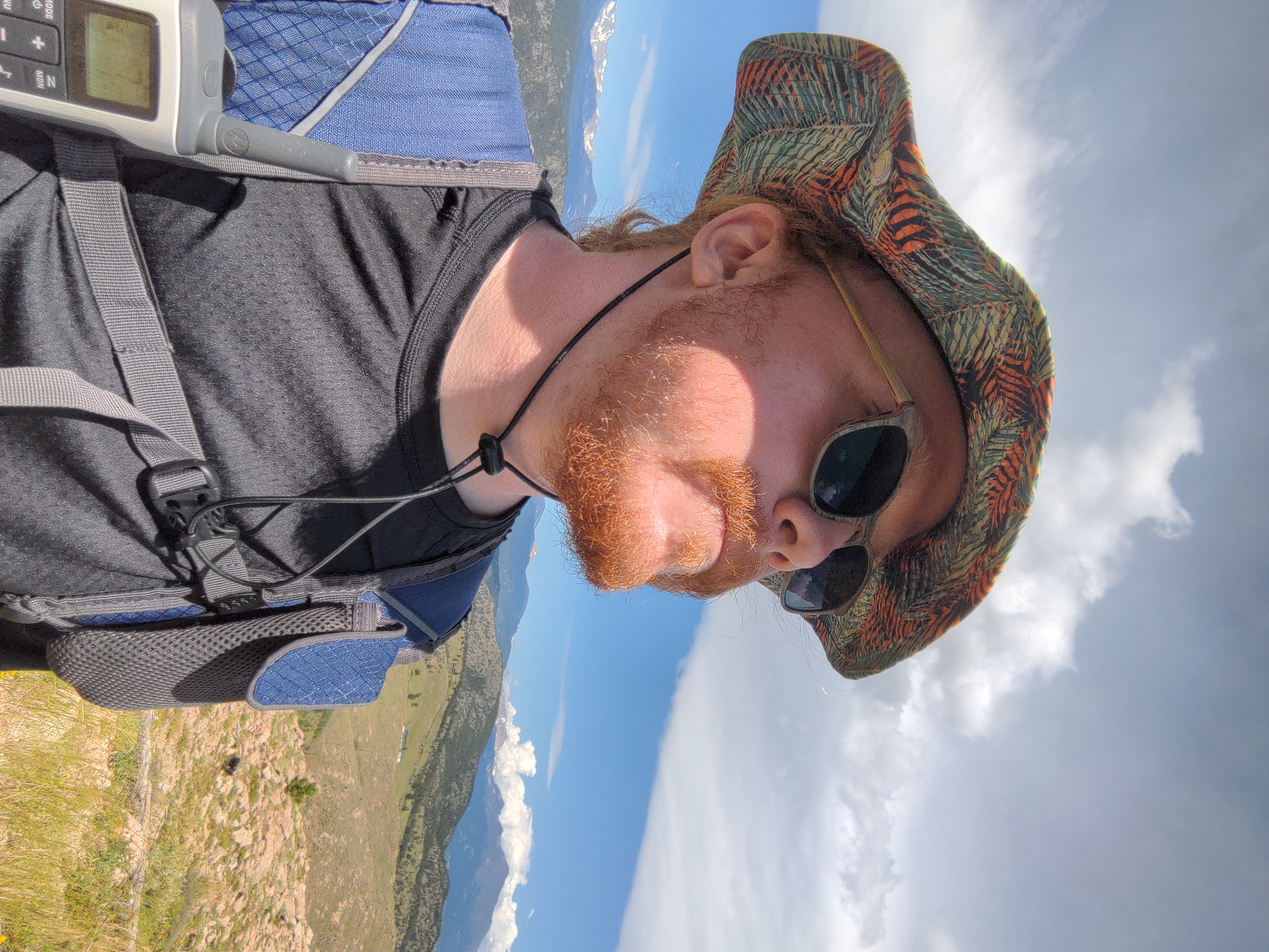 Nathan Korinek hiking